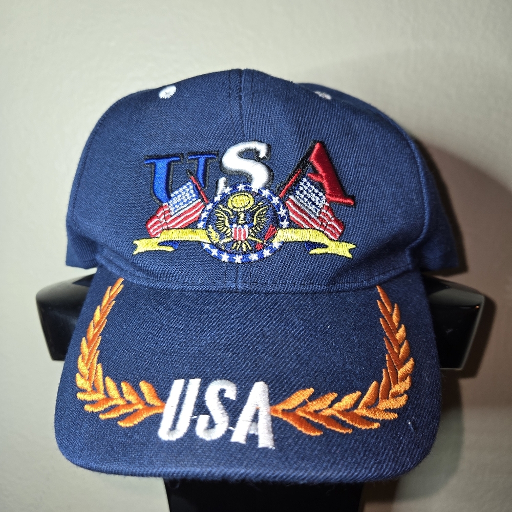 USA Embroidered Patriotic Hat